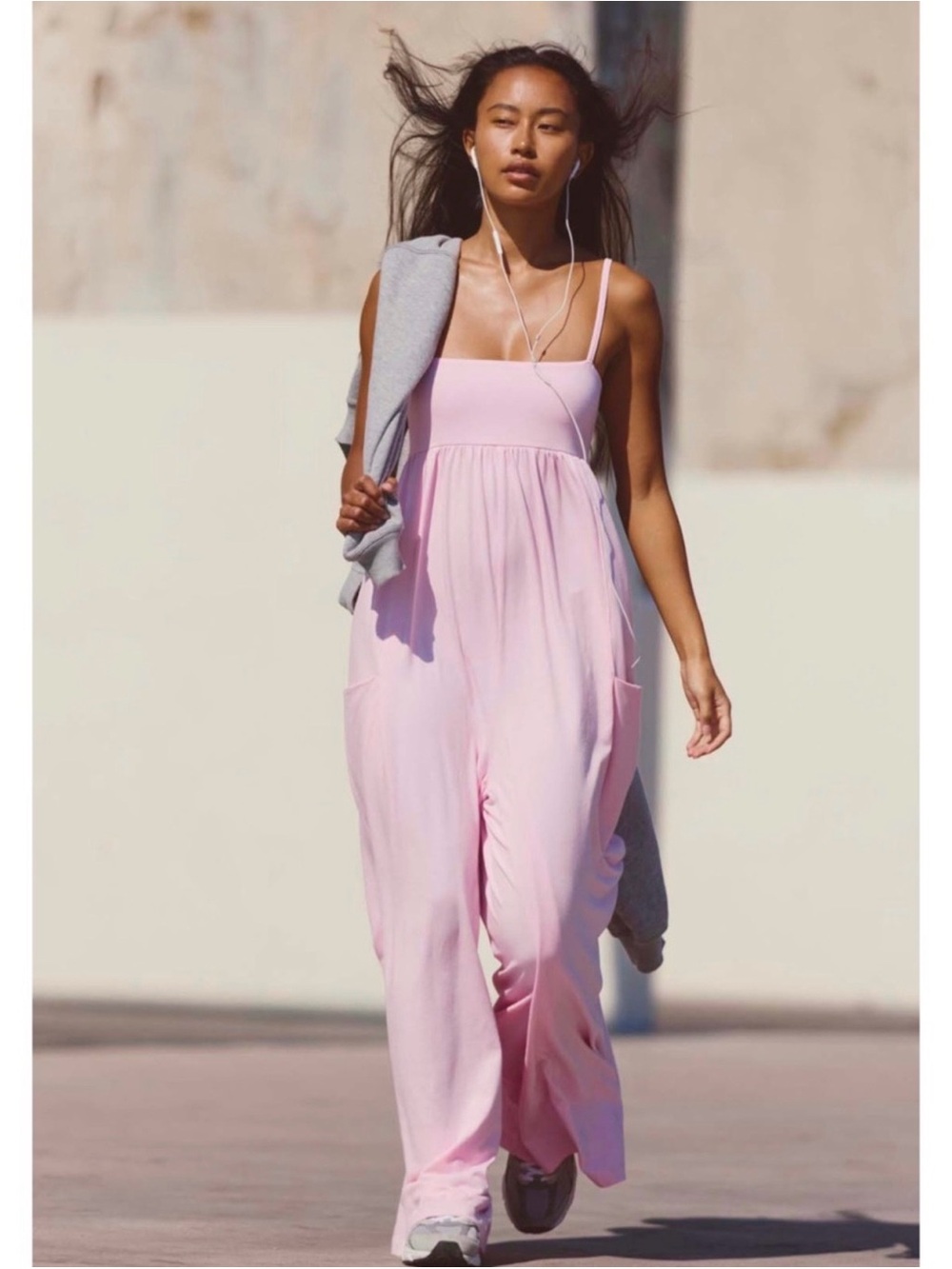 NWT Free People Movement Hot Shot Strappy Onesie